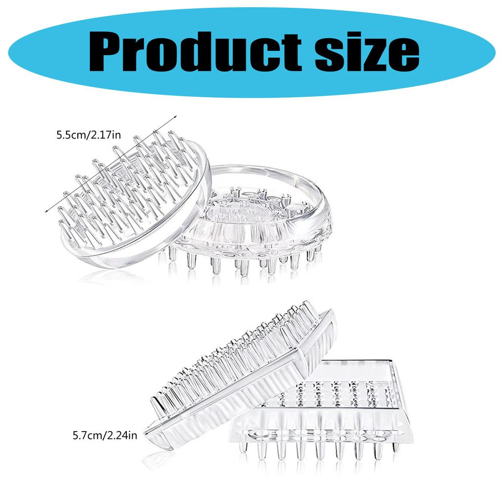 12/16Pcs Furniture Caster Cup Carpet Protectors Comfortable Touch Spiked Furniture Cup Clear Plastic Chair Leg Covers