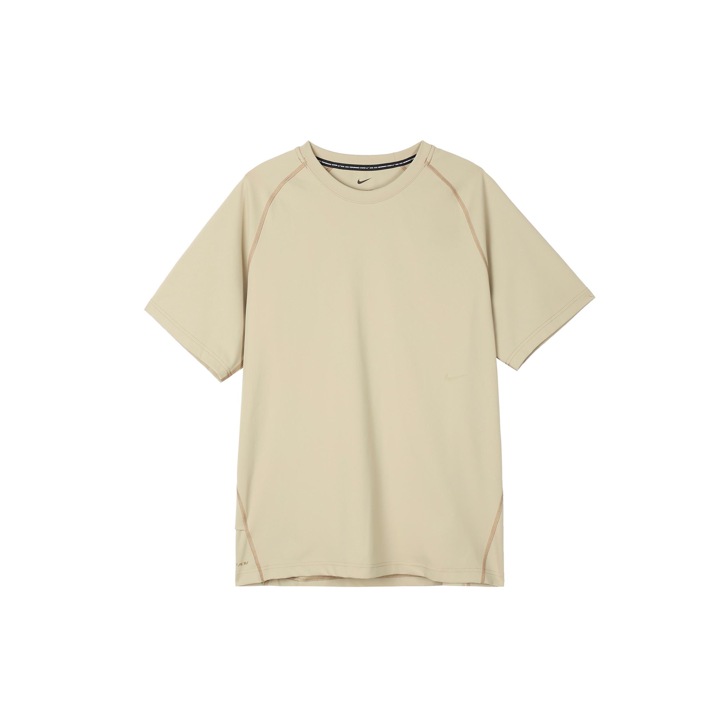 Мужские футболки Nike Хаки Круглый вырез Умеренный прямой крой DQ4819-250 5XL