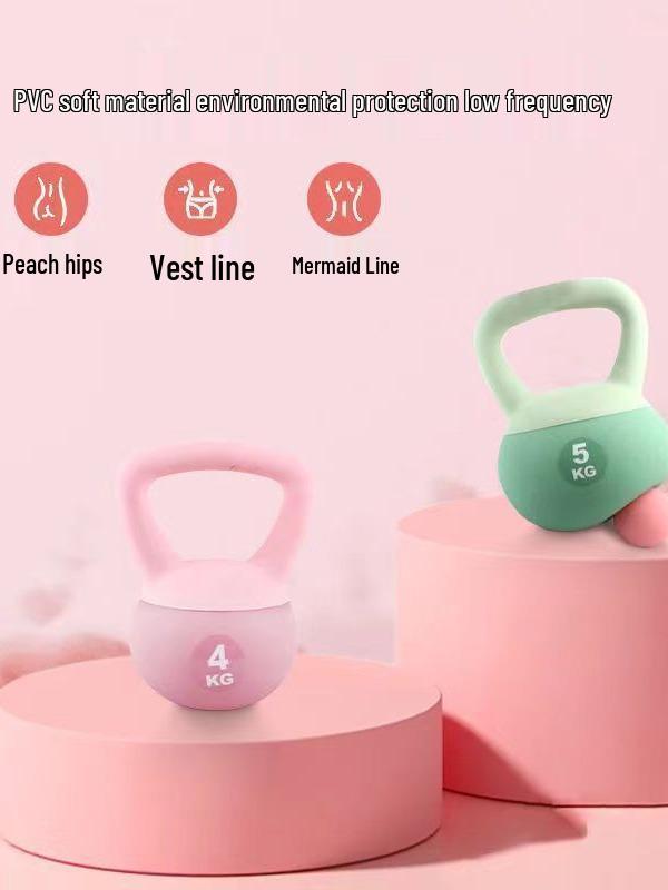 Cross-Border Soft Kettlebell for Weight Loss, Hip Lift & Leg Slimming - Ideal for Home Strength Training & Exercise.
