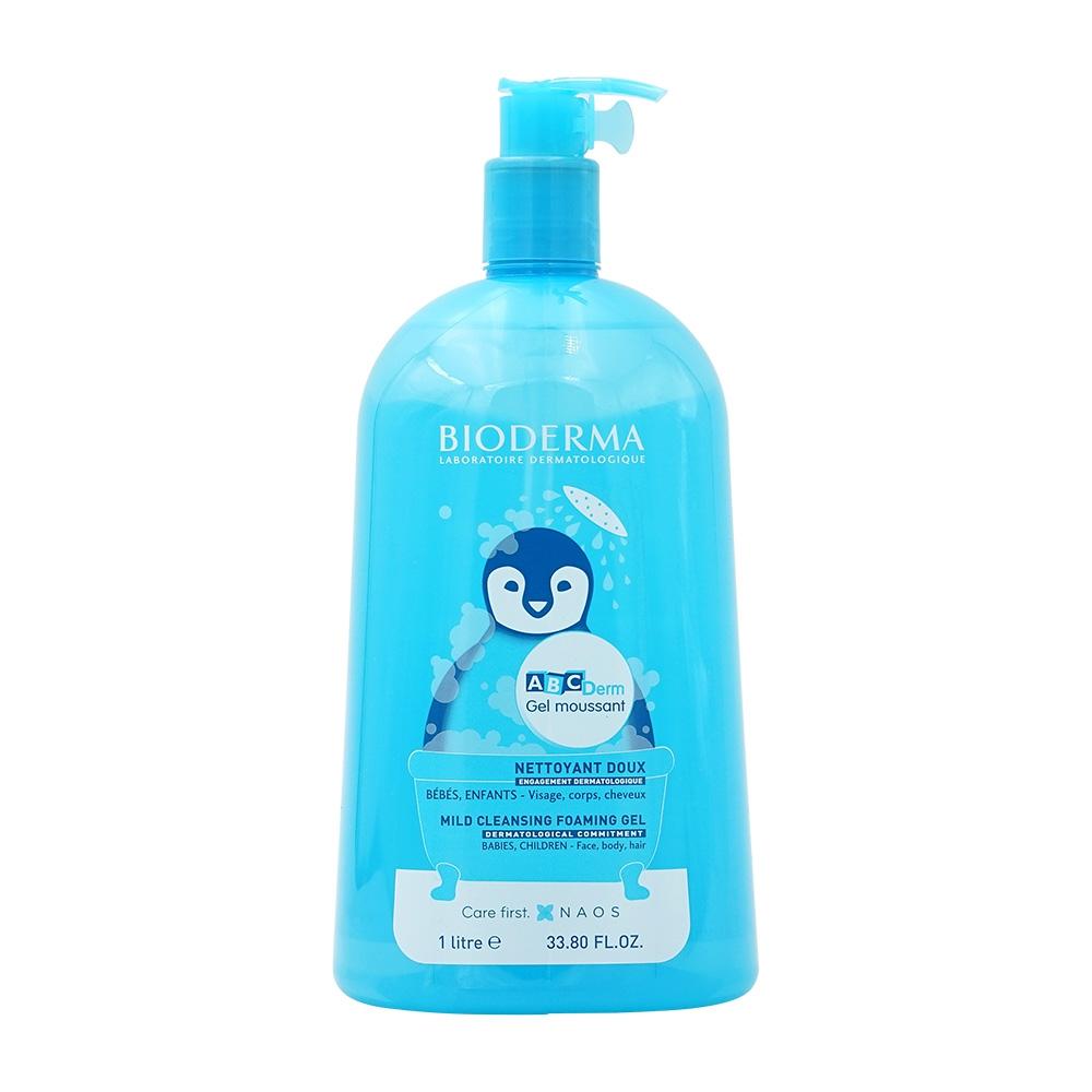 ABCDerm Gel Moussant Mild Cleansing Foaming Gel, 33.8 fl oz