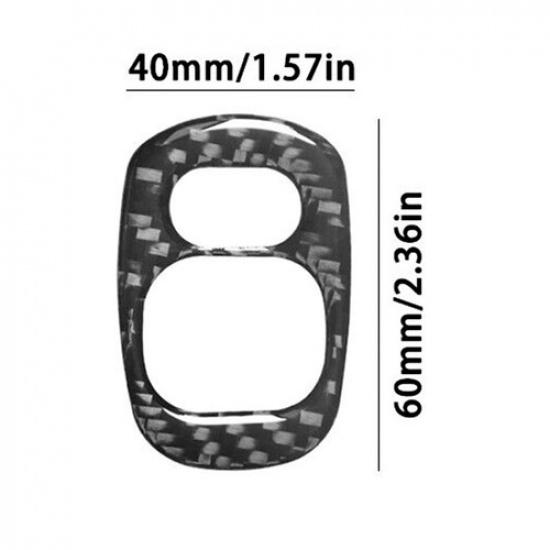 Carbon Fiber Interior Power Mirror Control Cover Trim For Celica 2000-05