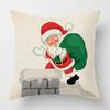 Decorative Cushion Home Living Room Decor Throw Pillow Cover 40*40 40X40Cm 60X60Cm 45X45Cm 50X50Cm Plant Winter Merry Christmas