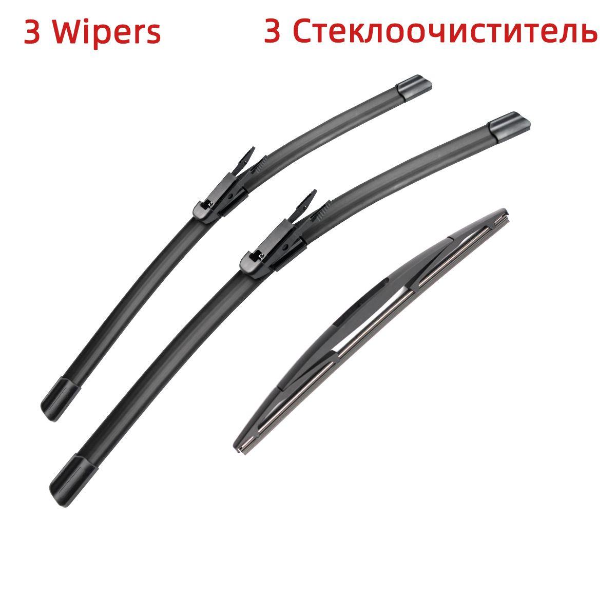 

3 шт. щетки стеклоочистителя для Chevrolet Tahoe MK3 2007-2013 22 22 12 подходят для переднего лобового стекла, щетки для окон, резак, аксессуары 2010 2011 2012