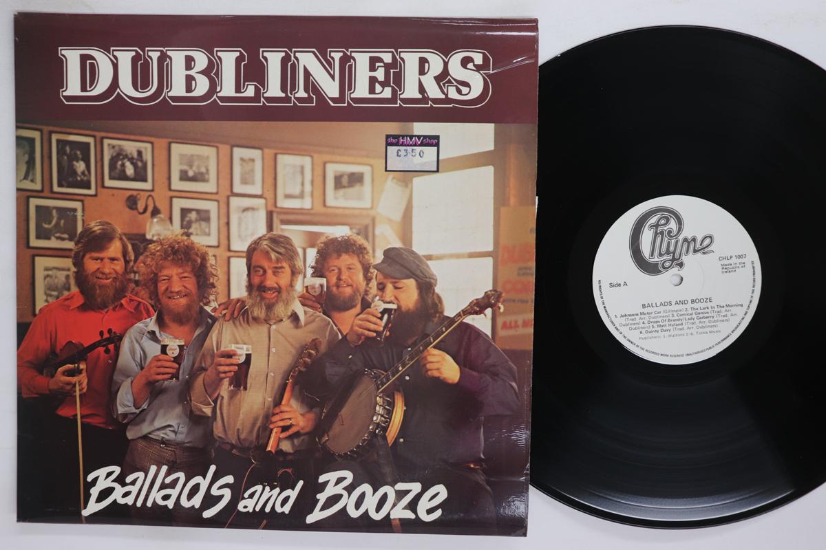 

LP Record DUBLINERS Ballads And Booze CHLP1007 CHYME 1978 Ireland CountryFolk Used