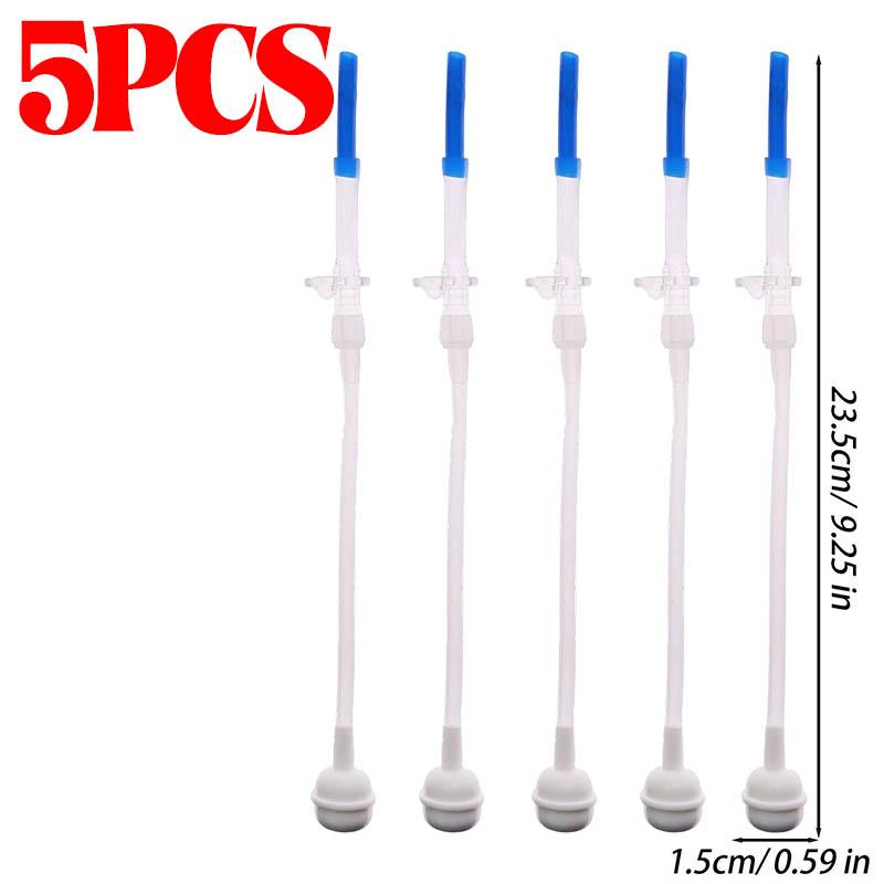 5/1PCS Universal Spray Bottle Adapter Multi Angle Reusable Weighted Tube Accessories Practical Leak Proof Flexible Suction Hose