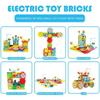 81 Piece DIY Gear Building Blocks Toy Set Learning Blocks Motorized Spinning Gears Construction Toy Kids DIY Gift