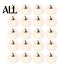 Soft Fabric Pumpkin Set 20 PCS Velvet Decorative Ornaments, Multi-Color Artificial Fall Harvest Decor Reusable Halloween Decorations for Mantel Table