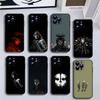 C-COD Call Of D-Duty Ghost Phone Case For iPhone17,16,15,14,13,12,11 Plus,Pro Max,Soft Black Cover