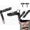 Lolita Leg Garters With Leather Material For Cute Girls And Cosplay Fashion