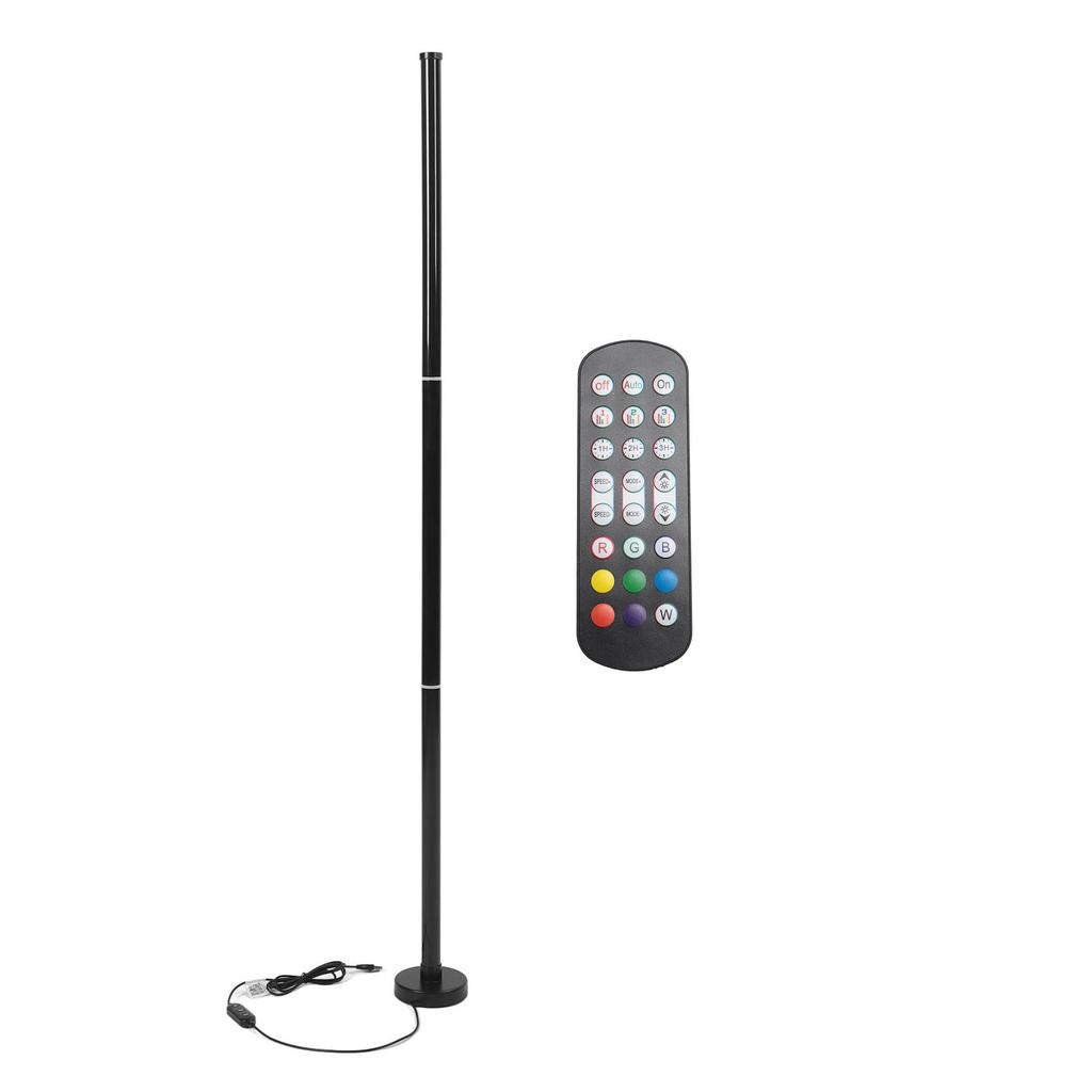 RGB Floor Light Color Changing LED Corner Floor Lamp Music Sync 1000 Dimmable Modes Floor Light with Remote Control for