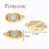 18K Gold Plated Locks For Jewelry,Bracelets Connectors Clasps,DIY Necklace Making Accessories,Clasp For Jewelry