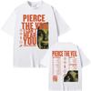 Punk Gothic T-shirt High Quality Rock Band Pierce The Veil I Can't Hear You Tour Cotton Printing T Shirts Unisex