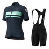 Damen Fahrradtrikot Atmungsaktiv Schnelltrocknend Mountainbike Rennrad Bekleidung Outdoor Sportbekleidung