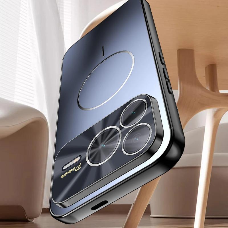 Für Honor Power 2 Mikro-mattiertes Eis-Gefühl Für Magsafe Kabelloses Ladecase Für Honor Power2 Mattes PC-Acryl Harte Rückseite