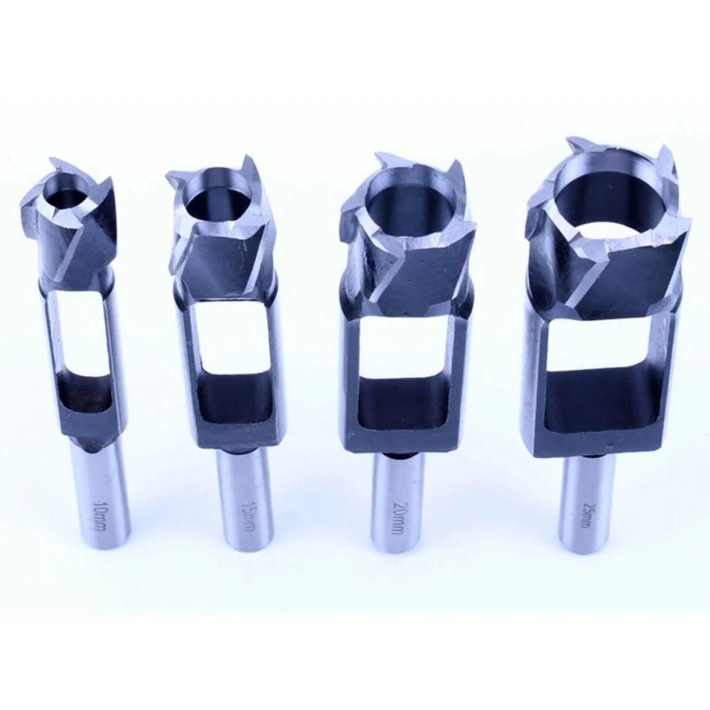 13mm Shank Tapered Sealing Plug Hole Cutter Carbon Steel Tapered Tenon  Furniture Making