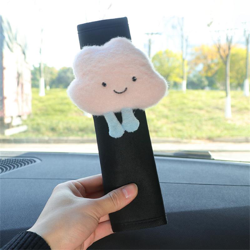 

Креативный милый автомобильный ремень безопасности, защитный чехол, удобный мягкий ремень безопасности, наплечный чехол, дышащее украшение автомобиля 08