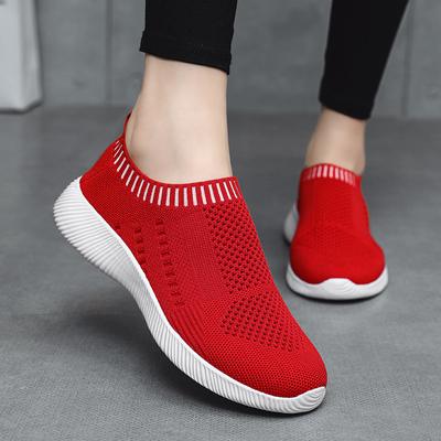 Breathable Mesh Fly-woven Women's Shoes 2025 New Outer Wear Fashion One-pedal Lazy Shoes Low-top Foot-fitting Casual Shoes