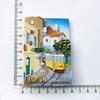 Portugal Lisbon Travelling Fridge Stickers Creative Tourist Souvenirs Home Decor Fridge Magnets Message Board Magnetic Stickers
