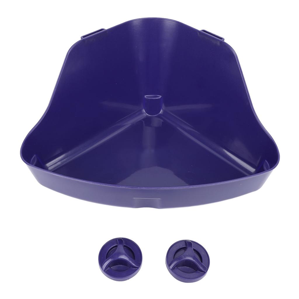 Hamster Toilet Litter Box Wall Hanging Anti Splashing Versatile Plastic Bathroom Hamster Sand Bath