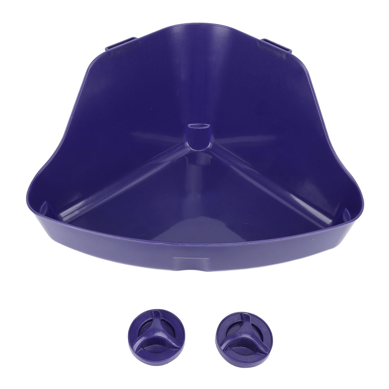 

Туалет для хомяка, настенный, анти-брызг, универсальный, пластиковый, для ванной комнаты, песочная ванна для хомяка C Blue M