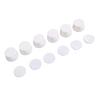 6 Pcs Magnetic Cable Clips Rotating Easy Open Cable Management Wire Holder Keeper White
