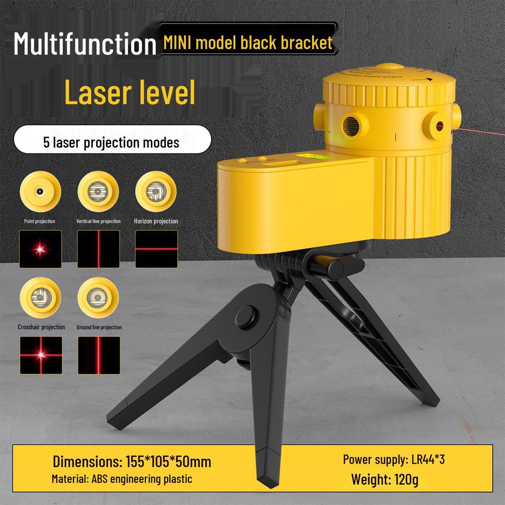 Obrotowy laser liniowy z statywem: Mini wszechstronne narzędzie pomiarowe poziome