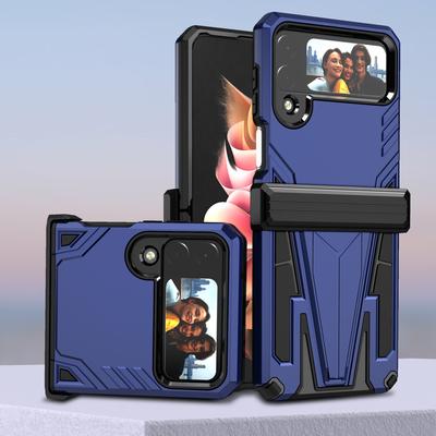 Anti -Scratch Dual Layer Fashion Fitted Case For Samsung Galaxy Z Flip4 5g Flip 4 Zflip4 Anti -Slip Phone Cover