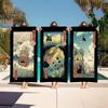 S-Studio G-Ghibli Ukiyo-e Bath Towel Microfiber Soft Water Absorbing Breathable For Girl Kids Decorative Cartoon Beach Towel