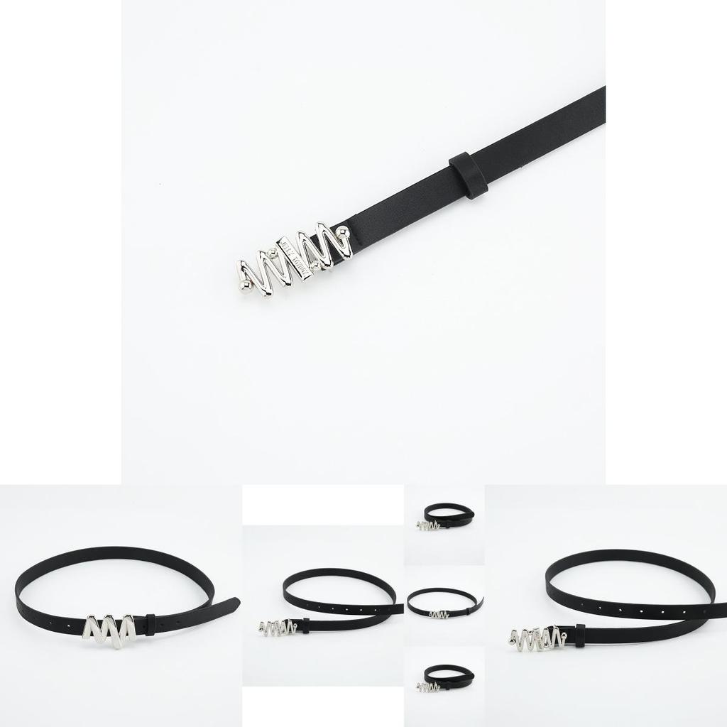 Trendy Womens Casual Faux Leather Belt With Unique Snap Closure For Daily Use