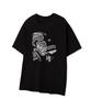STANDARDERROR 87-Stan333 Y2K Cyber Butterfly Crack Solid Short Sleeve T-Shirt (2 Colors)