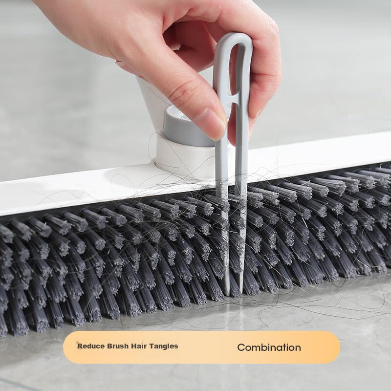 MARYYA Floor Scrubber Brush Hard Bristle Tile Bathroom Toilet Long Handle Floor Cleaning Brush