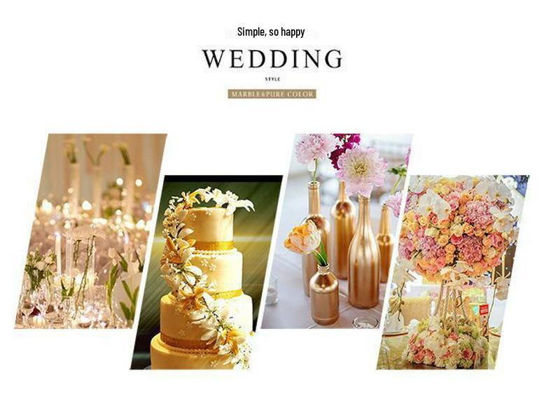 Customizable Rectangular Wedding Candy and Cigarette Tin Gift Box Set