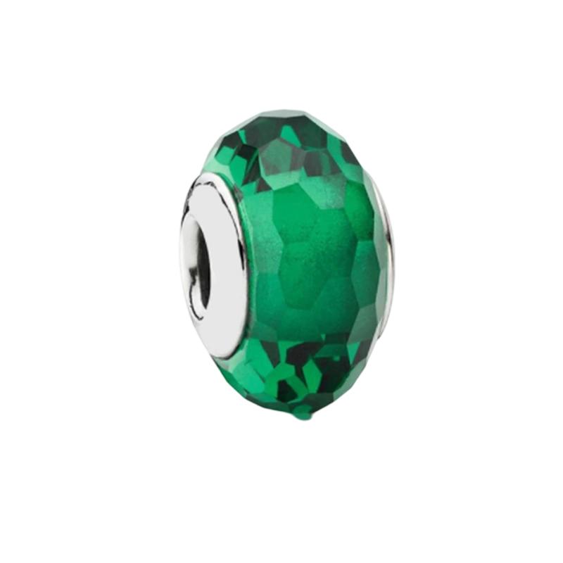 Sparking Murano Glass Charm Beads Dangle Original Snake Fit Copper Bracelet Necklace Beads For Diy Jewelry Women Gift