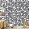 Wallpaper Animals Hares and Plants for Living Room and Bedroom 50x1000