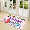 Custom Name BT21 Character Collection Carpet Rug Customizable Soft Washable Anti-Slip Home Living Room Sofa Mats Personalized Rug. 0909139