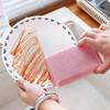 3pcs/6pcs Dishwashing Sponge Brush High Density Sponge Blocks Kitchen Supplies Brushing Bowl Cloth Washing Pot Sponge Durable