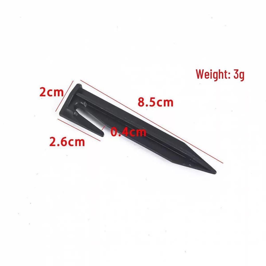 Plastic Serrated Ground Stakes for Camping & Beach