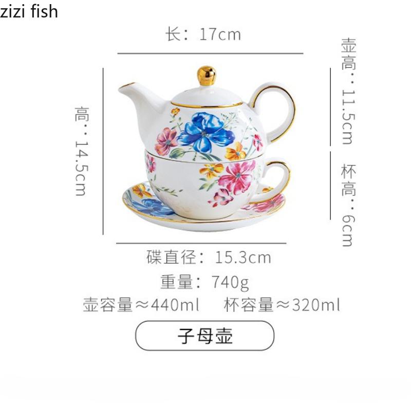 Keramik-Teekanne Mutter-Kind-Topf Kaffeetasse Wasserbecher Wasserkocher Filterkanne Kaffeekannen Teemaschine Blumentee-Kanne Wasserflaschen