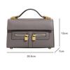 Fashion Classic Shoulder Crossbody Bag Premium PU Material Buckle Design Medium Horizontal Square Daily Versatile Women Bag 20.5cm