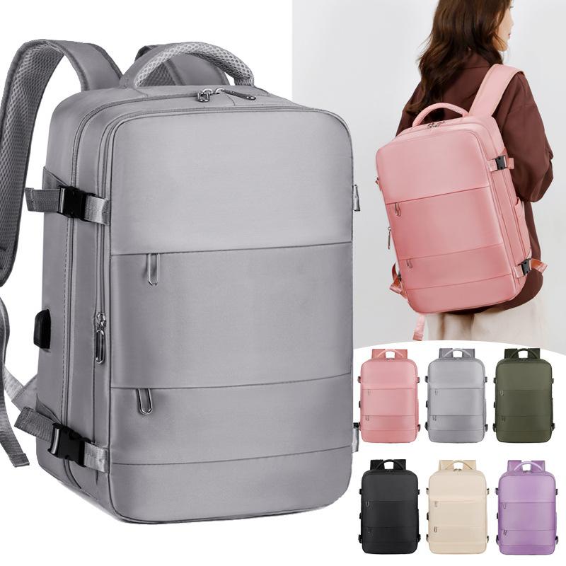 Large Capacity Lightweight Carry On Backpack Multifunctional Short Trip Travel Laptop Bag Fits Airline Cabin Luggage