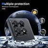 4Pcs/lot Black Metal Ring+Tempered Glass Lens Protector for Xiaomi 14T / 14T Pro  14TPro HD Clear Glass Camera Film