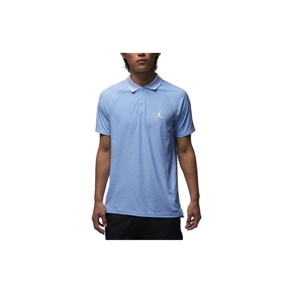 Jordan Polo Shirts Men's Blue Polo Collar Moderate Other DZ0550-425