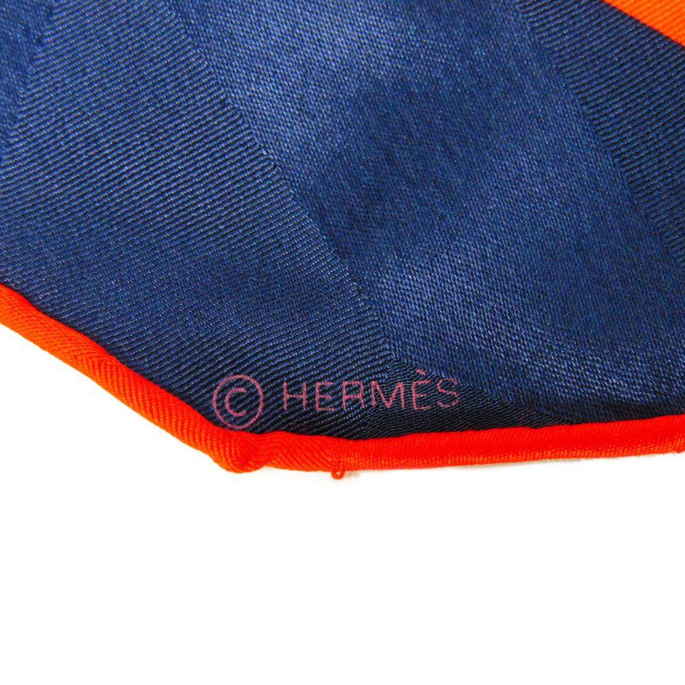 Used 9212 Rosange MM 7AS106 7955 Logo Stripe Orange Black Border Duke & Tiger 13815 Navy Women's from Japan AUTHENTIC