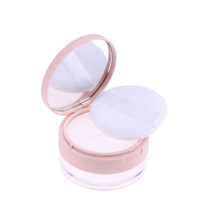 5/10G Empty Air Cushion Puff Box With Powder Puff Mirror Elastic Mesh Portable Makeup Case Container For Loose Powder