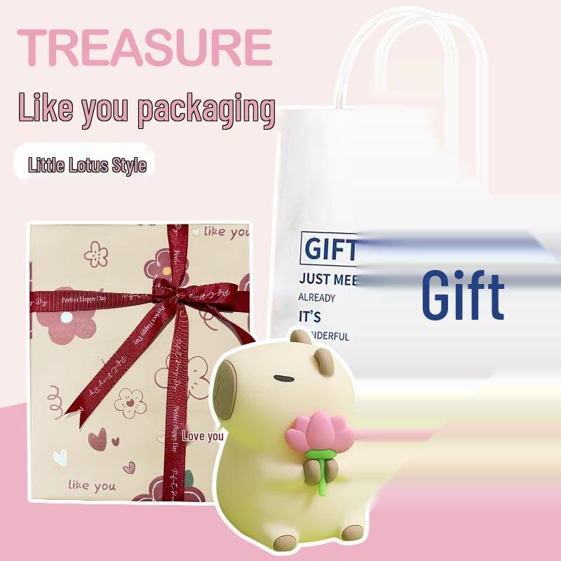 Capybara Night Light - Perfect Gift for Children, Graduations, and More