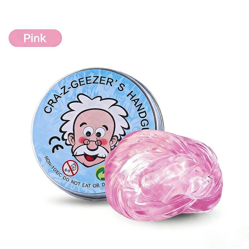 Colorful Non-Newtonian Liquid Glass Mud Children Stress Relief Toy DIY Handmade Clear Elastic Compound Non Toxic Creative Crafts Crystal Mud