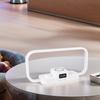 Table Lamp with Wireless Charger with 3 Charging Station Night Light Nightstand Lamp for Bedroom Gifts for Women Men Friends