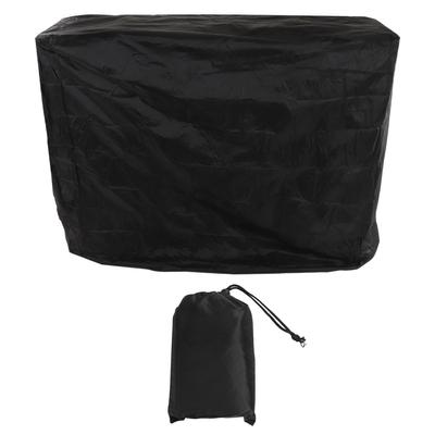 Ping Pong Table Dust Cover 190 Silver Coating Waterproof Table Tennis Cover for Outdoor Courtyard Drawstring Style