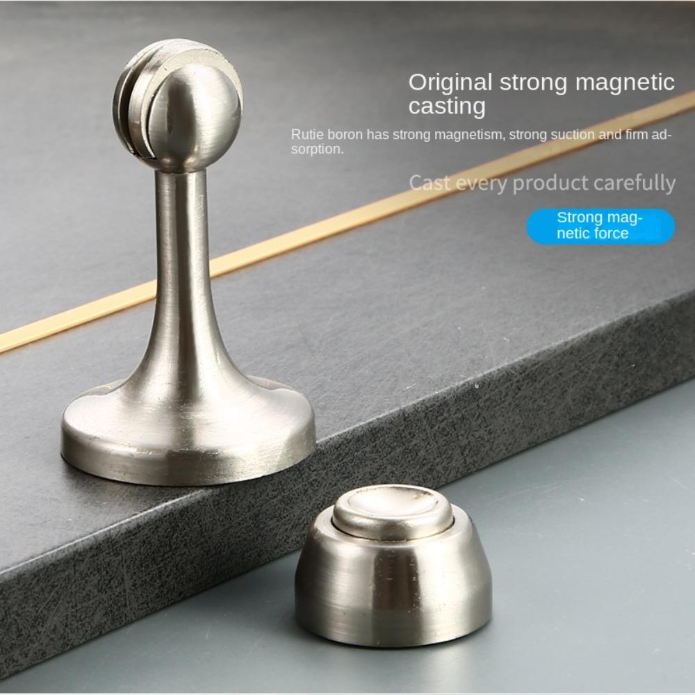 Wall-mounted Type Door Suction Easy Installation Door Stop Bumper Magnetic Door Stopper Household