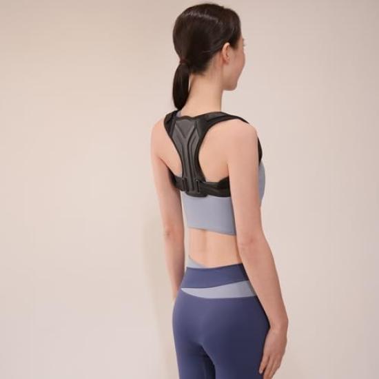 Posture Supporter Slalila Rounded Posture Back Desk Mesh Adjustable Size Sula-rila Hunchback, Shoulders, Belt, Muscles, Work, Smartphone, Compact,